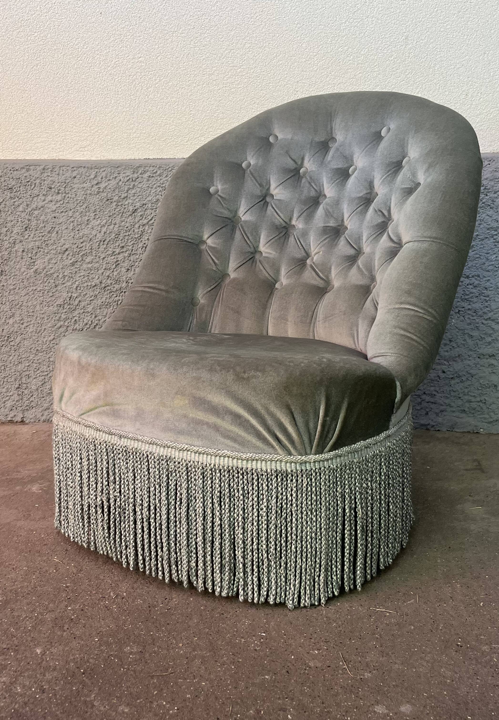 Fauteuil crapaud