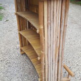 Vintage bamboo bar