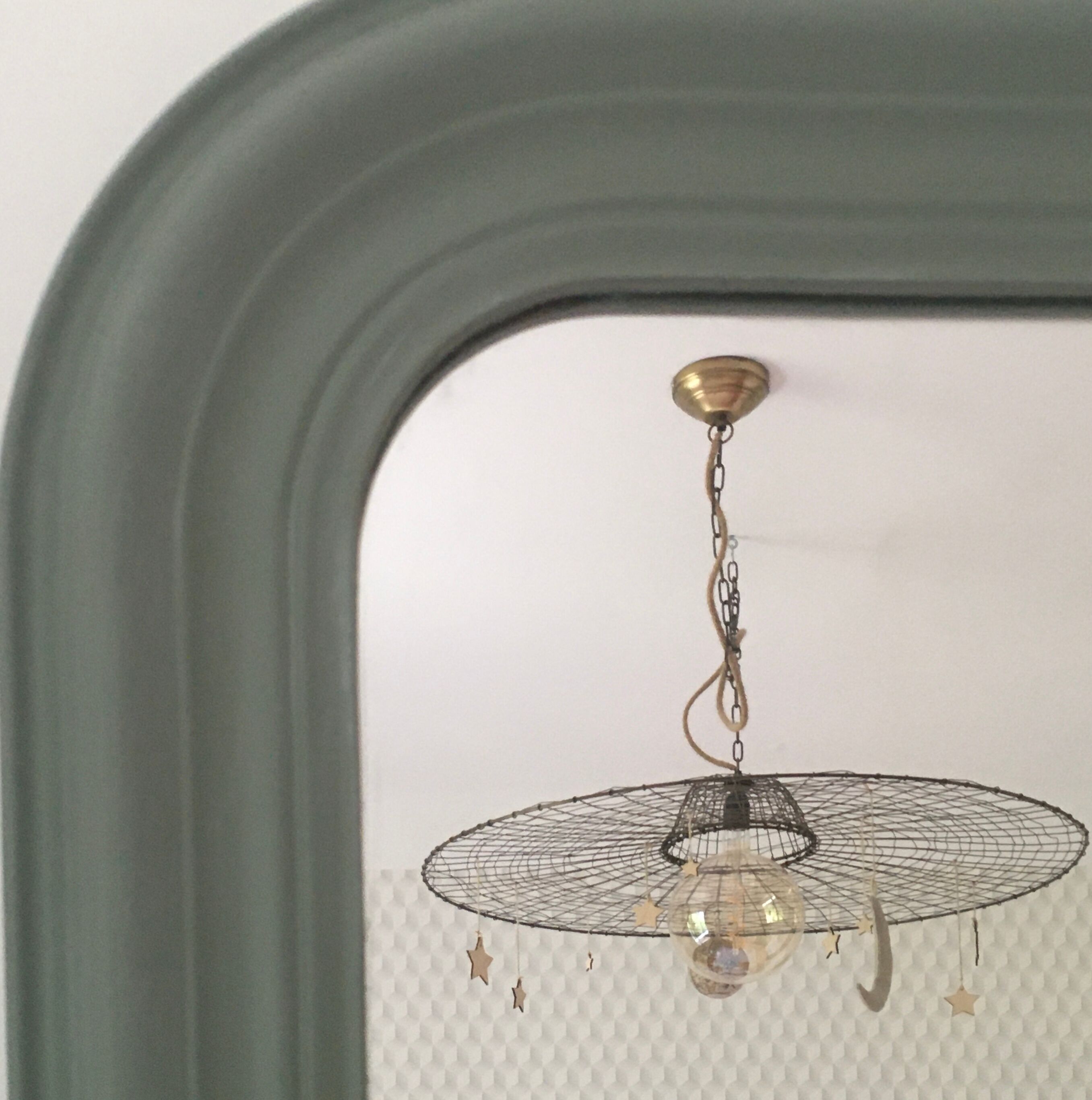 Louis Philippe style mirror 63X87cm