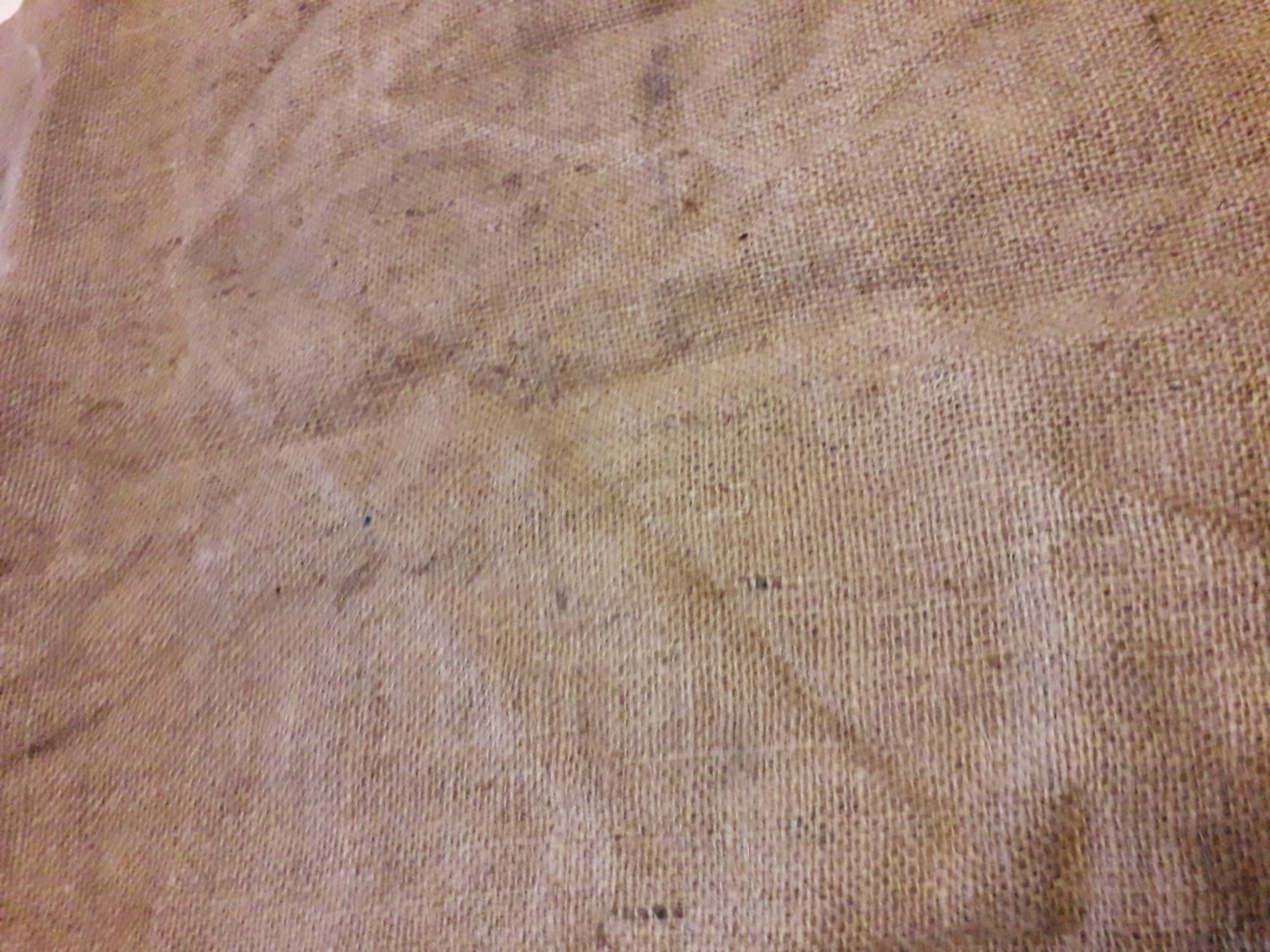 2 bags plain in burlap