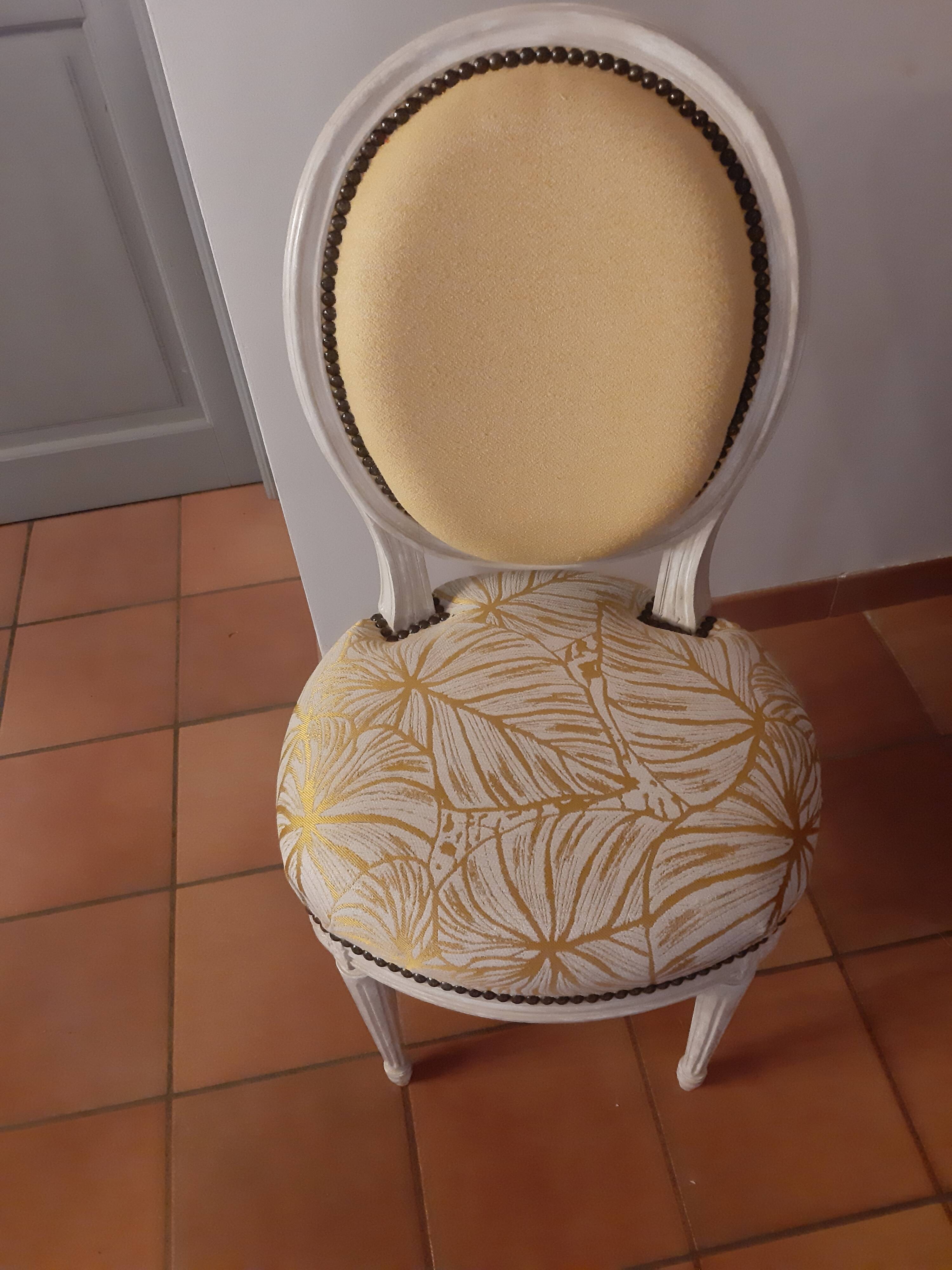 Chaise Louis XVI