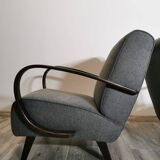 Armchairs by Jindrich Halabala, 1940s, Set of 2