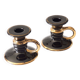 Pair of ceramic candlesticks from the 1950s
