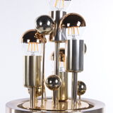 Sputnik floor lamp by Doria Leuchten Germany 1970s