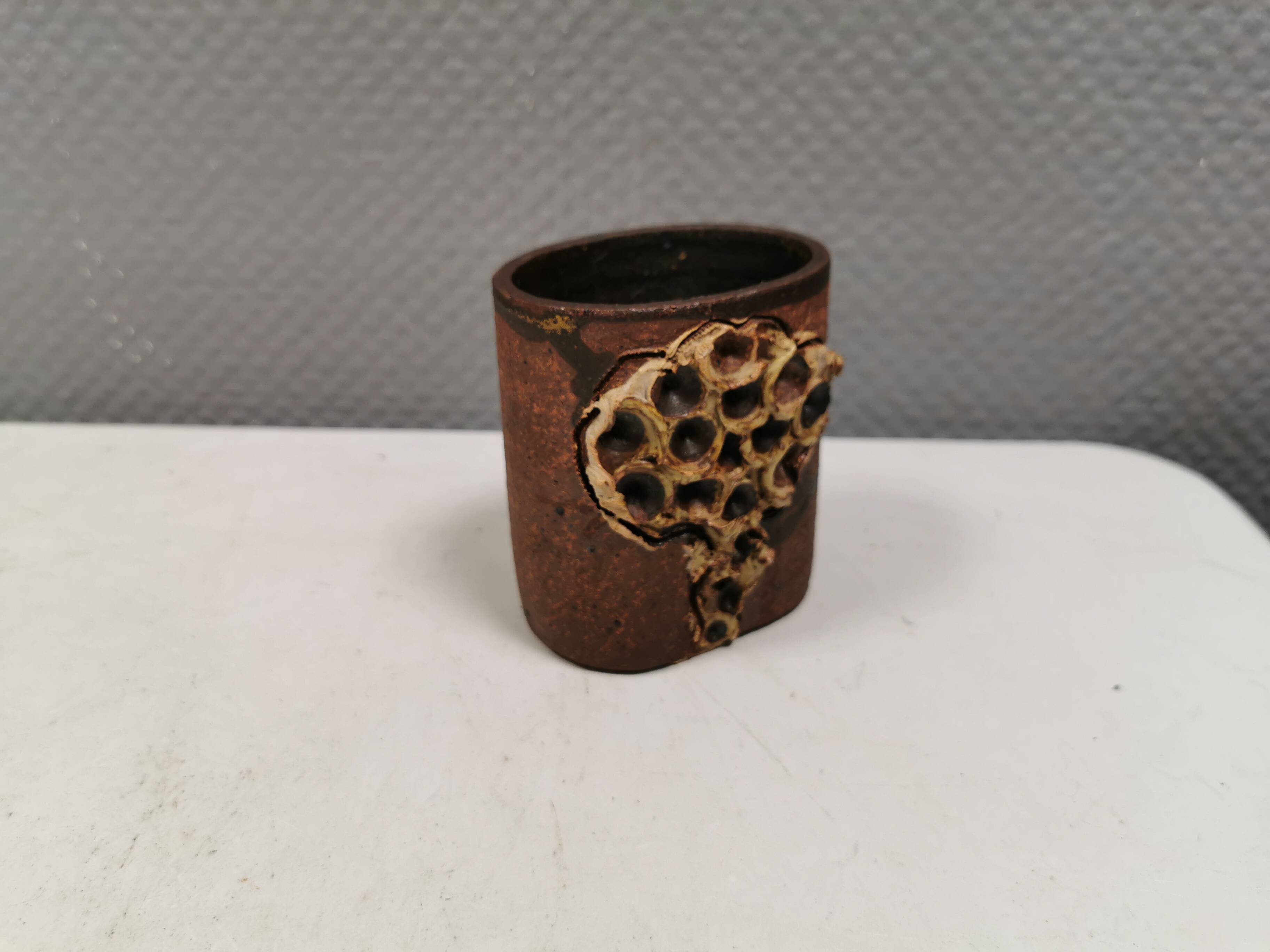 Ceramic vase designed by Bodil Marie Nielsen in the 60s.