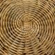 Large wicker basket armchair, Italy, 1970s