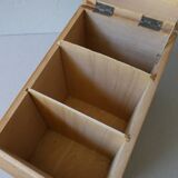 Light wooden box, 60s