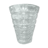 Daum crystal vase, Nancy, France, circa 1950