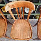 Old bistro chairs