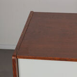 Vintage oak chest of drawers by Jiri Jiroutek, model U-452, 1960