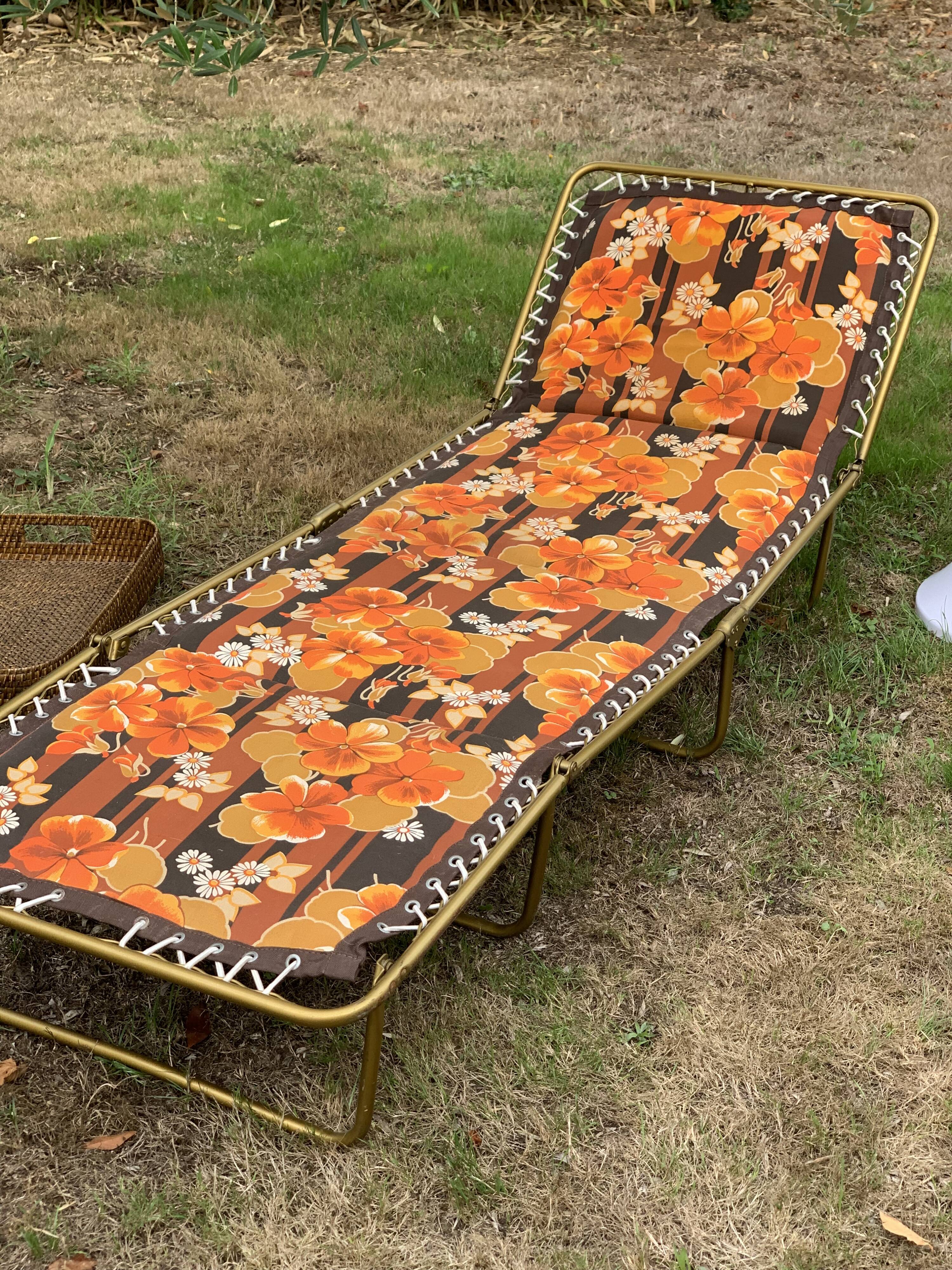 Vintage Lafuma camp bed