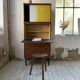 Modernist teak secretary desk, 1950s