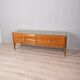 50s vintage sideboard sideboard in wood, brass and glass italian design