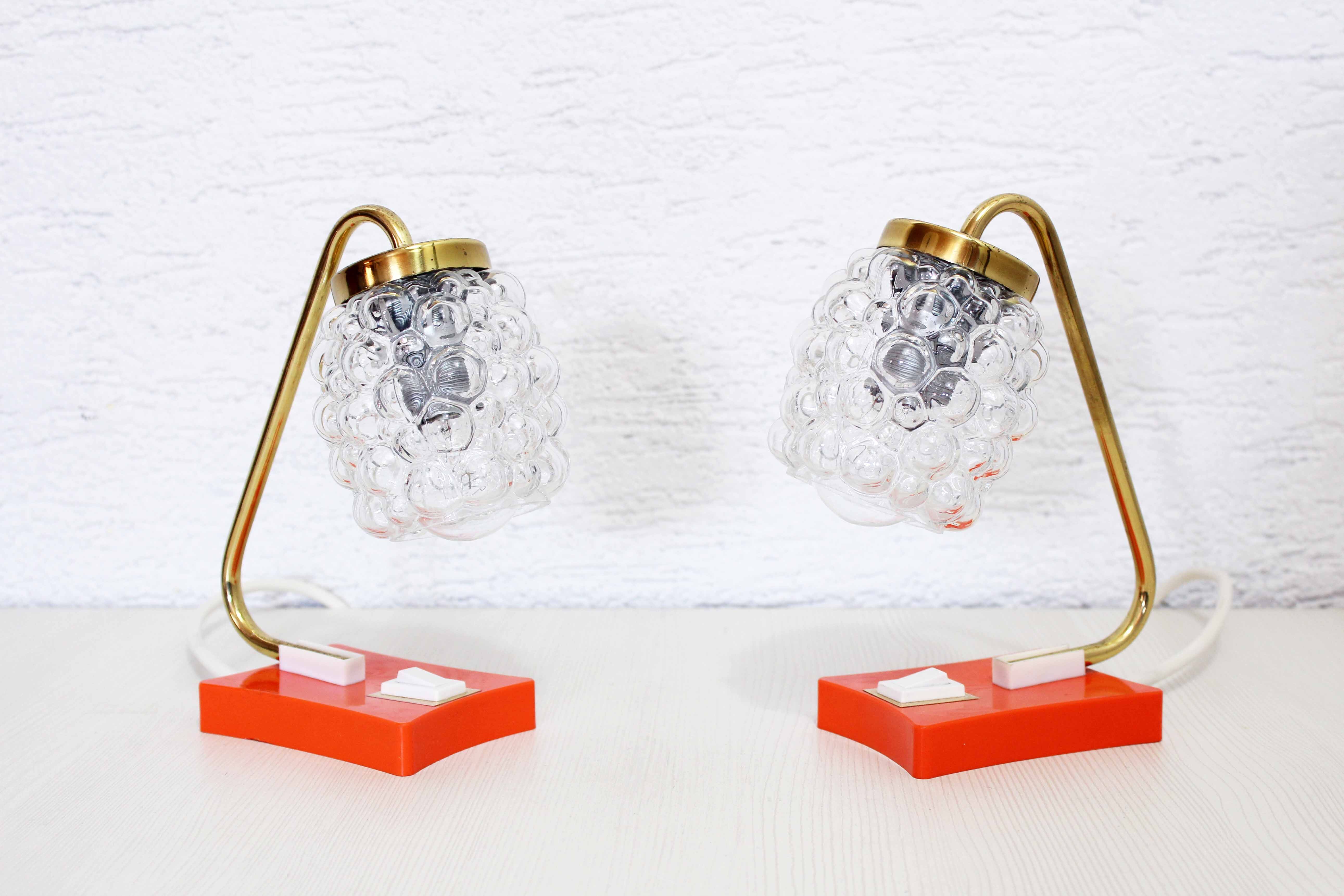 Paire de lampes de chevets