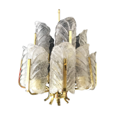 Lustre en verre 15 ampoules Carl Fagerlund  1970