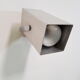 Applique spot en aluminium années 60