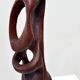 1960's abstract wooden sculpture