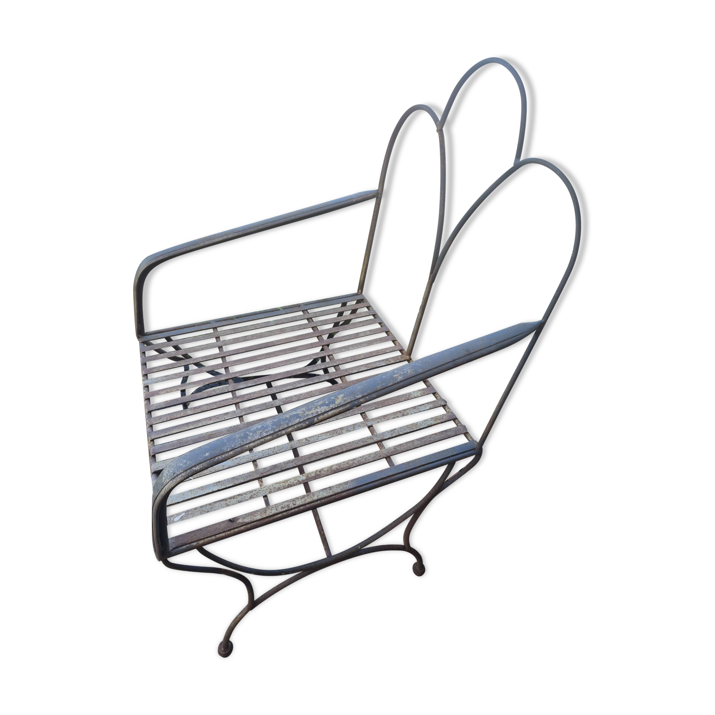 Fauteuil fer forgé