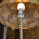 Lampe en nacre et plexiglas années 70