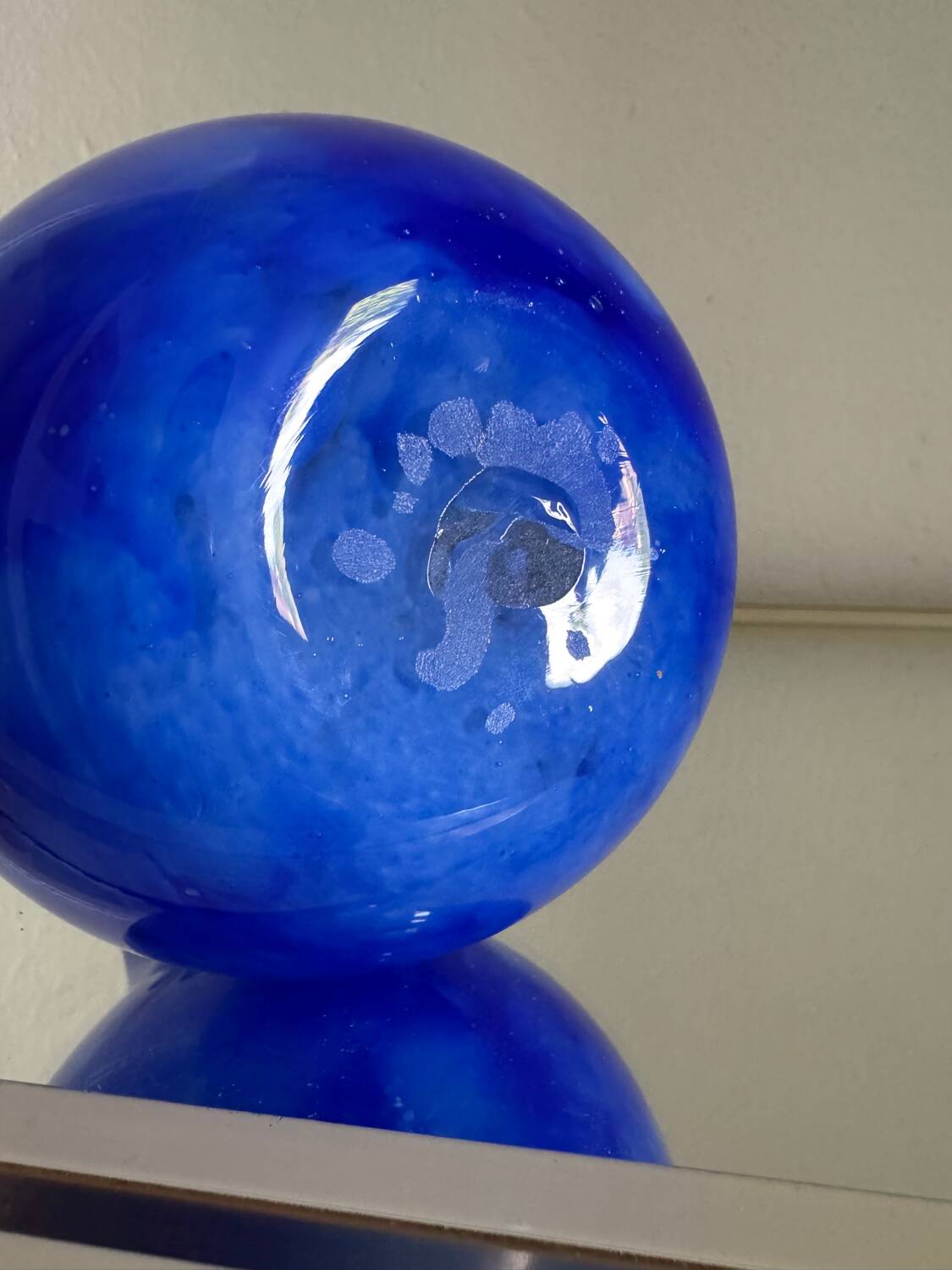 Antique Murano glass soliflore vase
