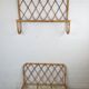 Rattan head and footboard from the 60s/70s