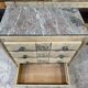 Art Deco oak chest of drawers