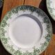 Set of 7 Flat Plates, Summer Model, Terre De Fer, Saint Amand