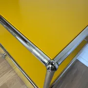 USM Haller commode in Gold Yellow