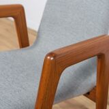 Mid-century dining chairs from schou andersen, 1970