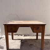 Old wooden desk