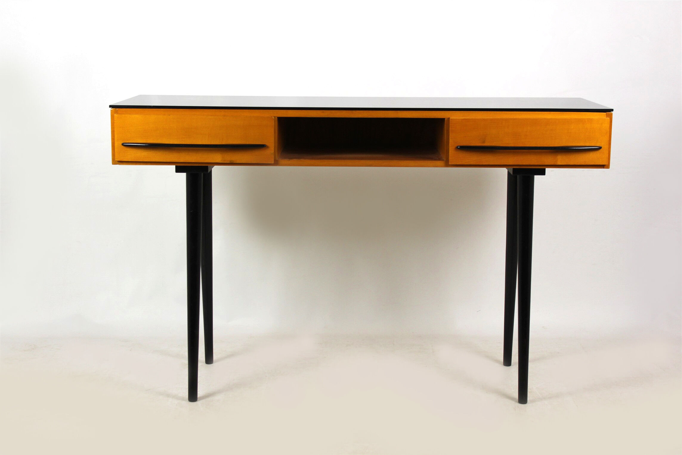Mid-Century Desk or Console Table by Mojmír Požár for UP Bučovice, 1960s
