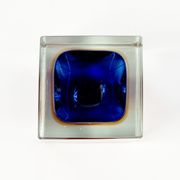 Sommerso Murano Glass Catch-All by Flavio Poli for Seguso, Italy, 1960s