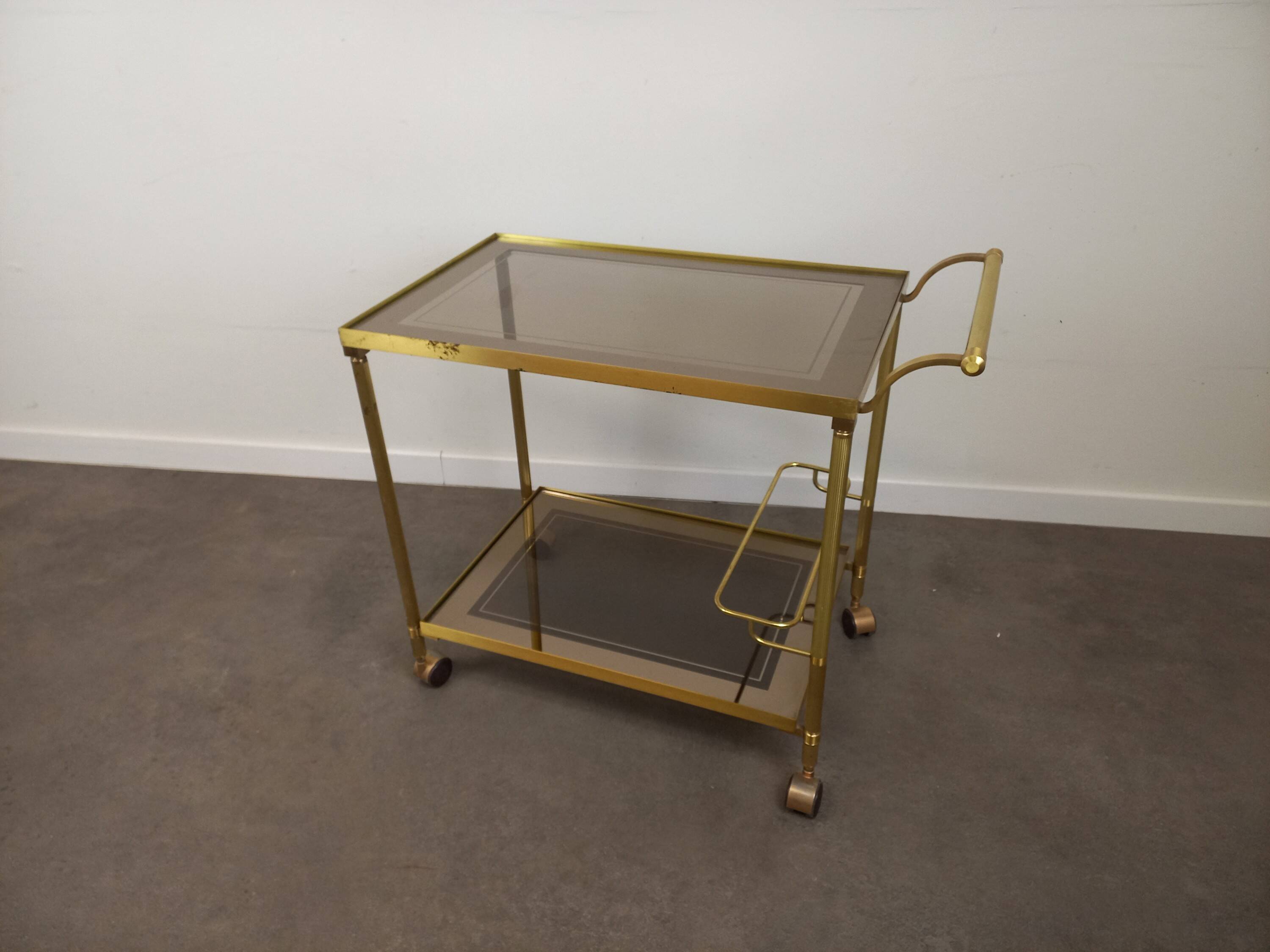 Desserte à roulettes, années 80