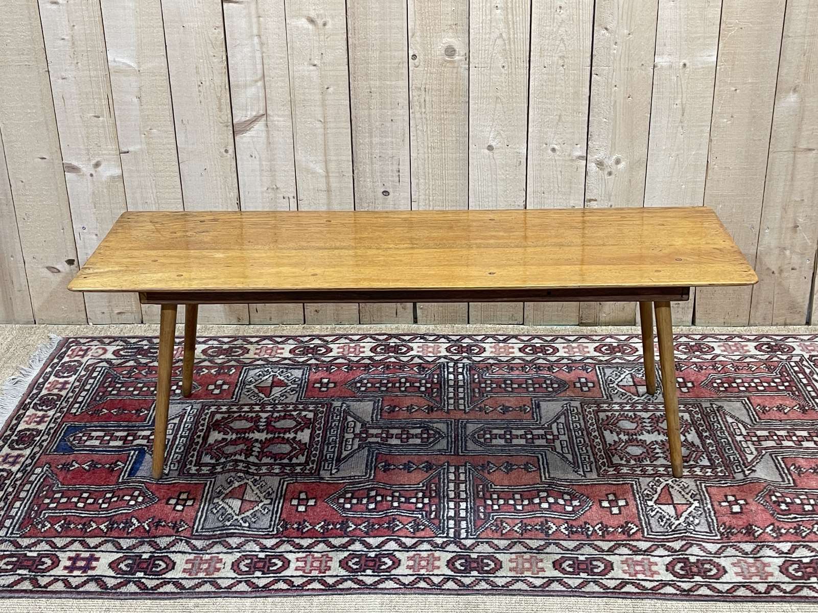 Oak coffee table from the 70s