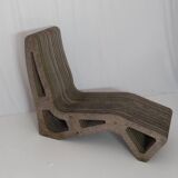 Italian Outdoor Lounge Chair, 80s