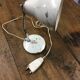 Lampe vintage blanche