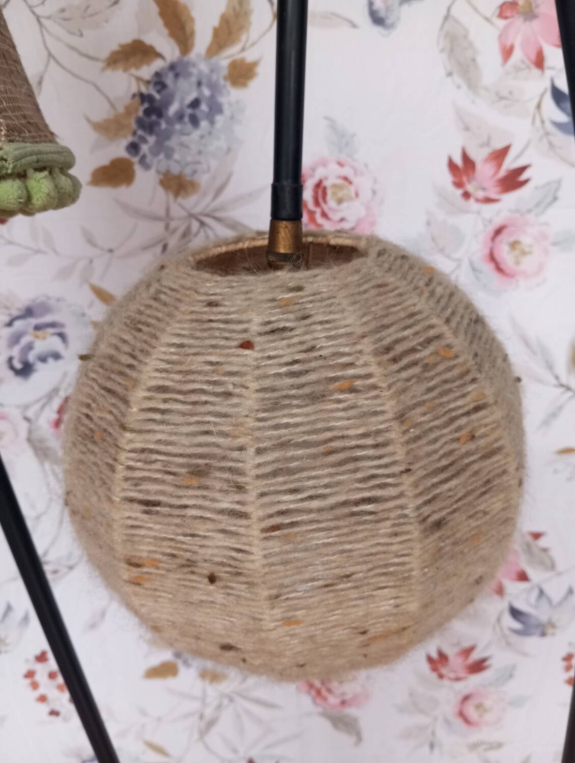 Lampadaire à deux lumières vintage années 50/60