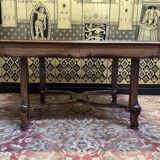 Louis XVI style walnut dining table
