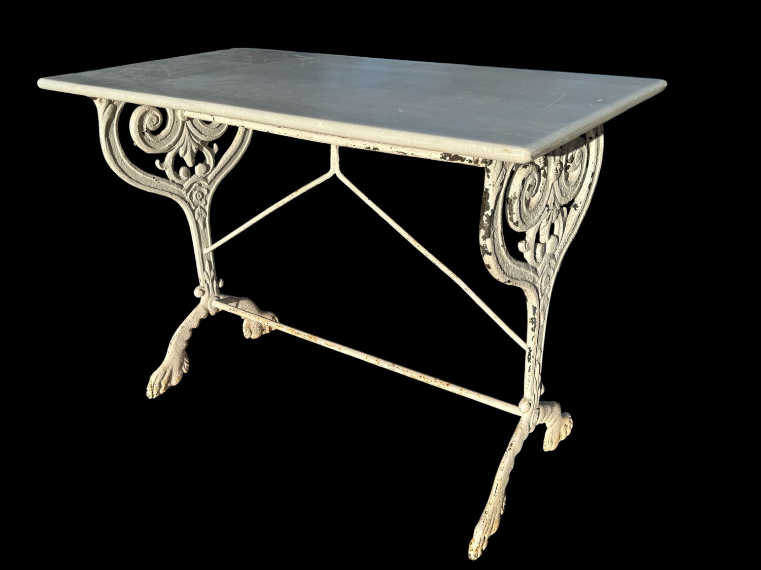 Bistro table from the 1900s France.