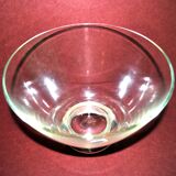 Lancel crystal bowl and silver frame - standing cup 25 x 16.5 cm