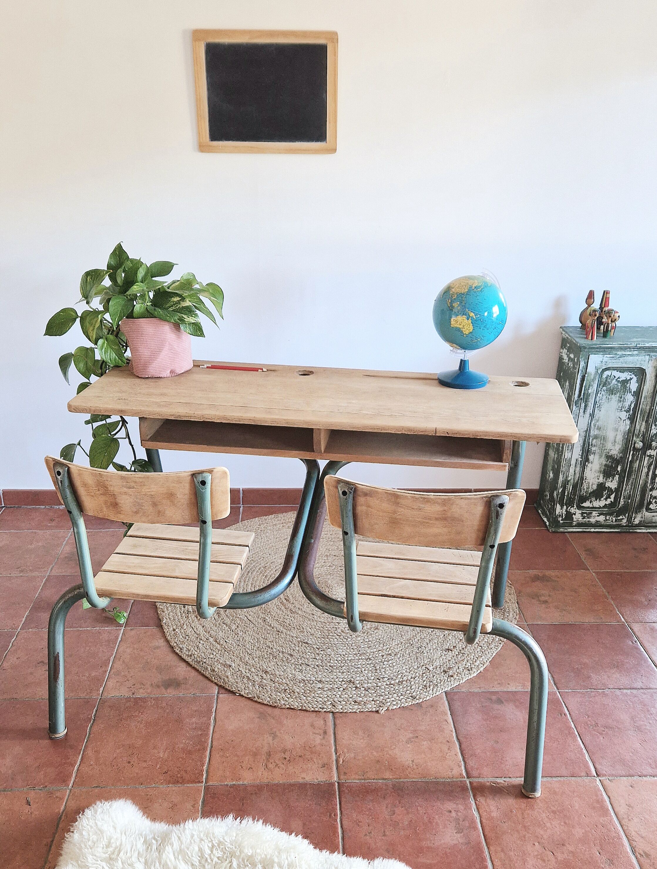 Beautiful school desk