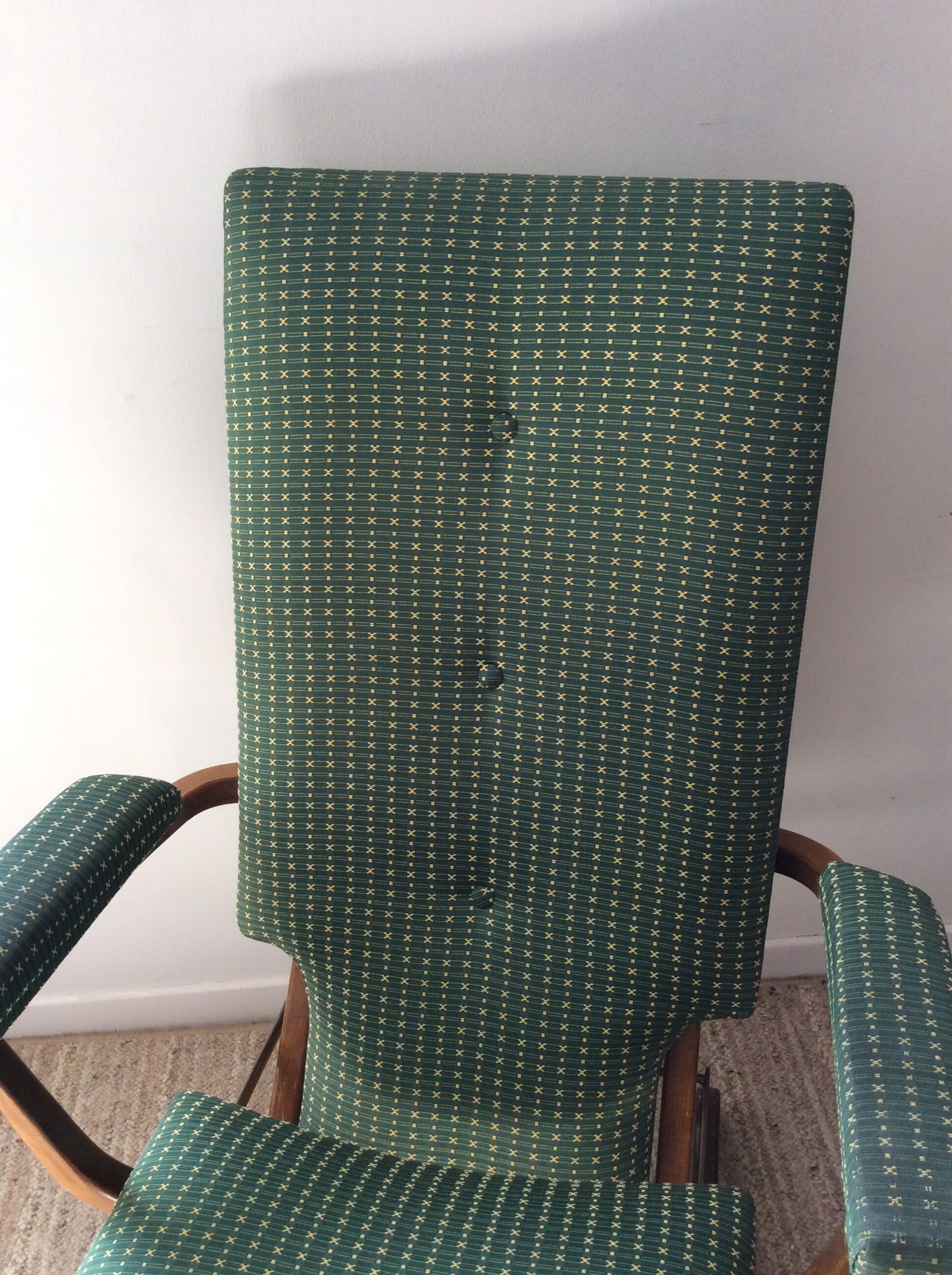 Folding armchair from the 50s