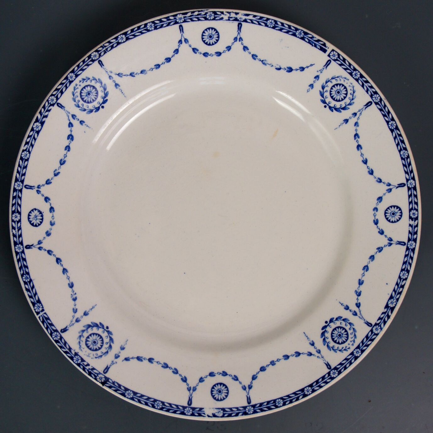 Porcelain plate K-G Lunéville "Bonaparte" 1900