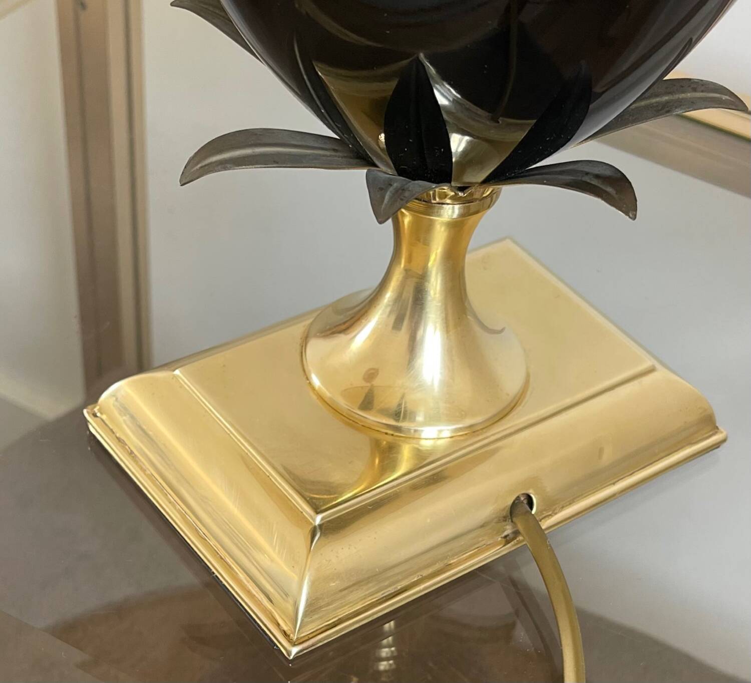 Lamp base Maison Le Dauphin 1980.