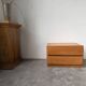 Regain bedside table in solid elm