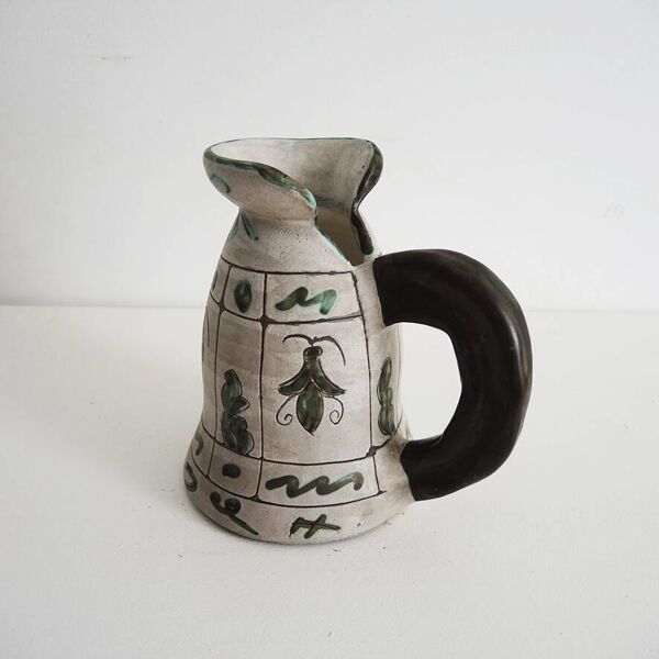 Ancienne Carafe en Céramique Signée Jérôme Massier