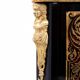 Antique boulle chest of drawers from the mid-19th century, France.