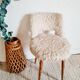 Wooden cream mouldy chair peddling spindle