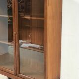 Mid-century teak and glazed display cabinet by J Nissenbaum & Son Ltd., 1970s