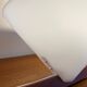 Teak and acrylic wall lamp